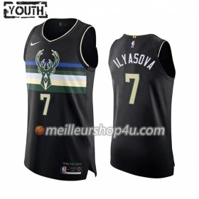 Maillot Basket Enfant Milwaukee Bucks Ersan Ilyasova 7 2019-20 Nike Statement Edition Swingman